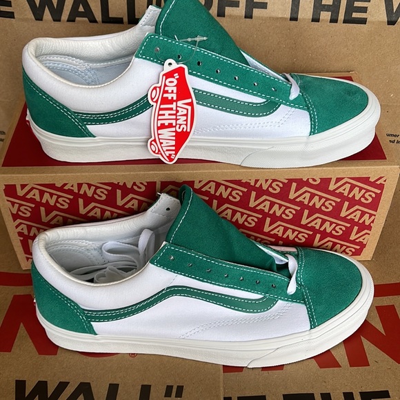 Vans Style 36 Classic Sport Cdmmgreen/True White Men’s - Picture 2 of 16